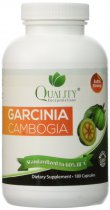 Garcinia Cambogia 100% Pure Garcinia Cambogia Extract with HCA, Extra Strength, 180 Capsules