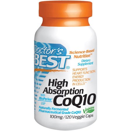 Doctor's Best Alta absorción CoQ10 100 mg, 120 CT