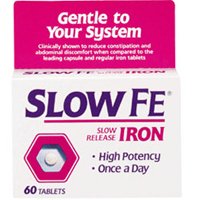 Slow Fe, alta potencia plancha 45 mg, de liberación lenta - 60 comprimidos