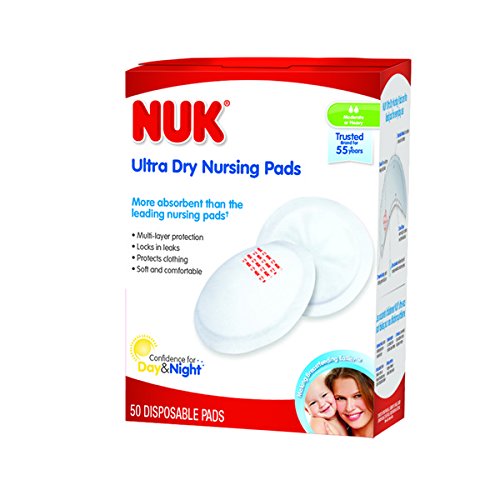 Pastillas de enfermería desechable seco Ultra NUK, cuenta 50