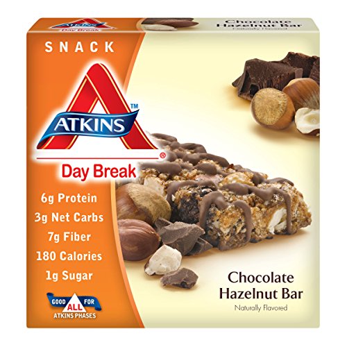 Atkins Snack Bar, Chocolate avellana, 5 bares