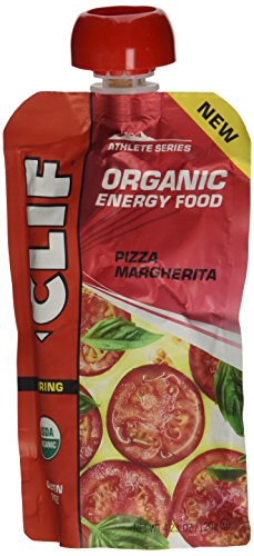 Clifbar orgánico dulce y salado energía alimentos Pizza Margherita, caja de 6