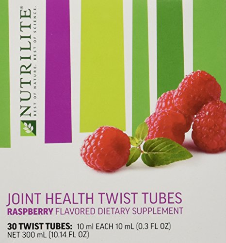 NUTRILITE ® Twist tubos - sabor frambuesa salud común tiene más glucosamina para la salud de las articulaciones (30 tubos de torsión)