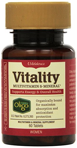 Melaleuca vitalidad multivitamínico y Mineral para las mujeres, 60 tabletas (un mes de suministro) soportes de energía y la salud en general