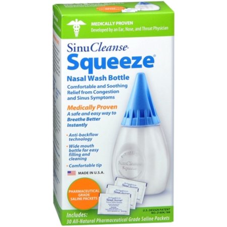 4 Pack - SinuCleanse Apriete Nasal Wash 1 Cada