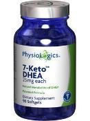 Geles de Physiologics 7-Keto DHEA 25 mg 90