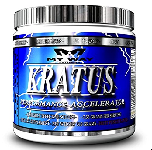 Kratus - #1 Pre entrenamiento potencia en Amazon votada Top clasificado para ingredientes de sabor y alta potencia - suplemento de bebida en polvo para ganar fuerza, conseguir rasgado, mejorar concentración, acometida de energía suave, mejores entrenamien