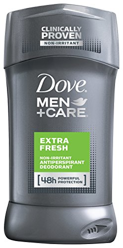 Dove Men + Care antitranspirante y desodorante, Extra fresco 2,7 oz, Twin Pack