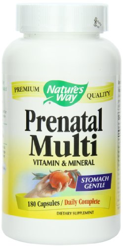 Naturaleza de manera Prenatal completa, 180 cápsulas