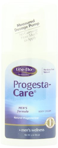 ProgestaCare Superior progesterona Natural crema corporal, fórmula de los hombres, 3 oz (85 g)