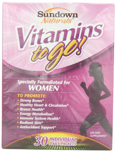 Paquetes Sundown Naturals Vit-a-go mujeres - ct 30, cajas