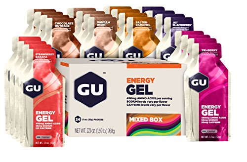 Original de GU nutrición energía Gel, variedad de sabores, de los deportes 24-cuenta
