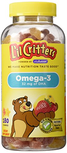 Lil' Critters Omega-3 DHA - 180 pescado Gummy