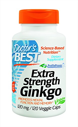 Mejor fuerza adicional Ginkgo del doctor (120 mg), 120-Conde