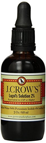 Solución J.CROW'S® Lugol de yodo 2% 2oz