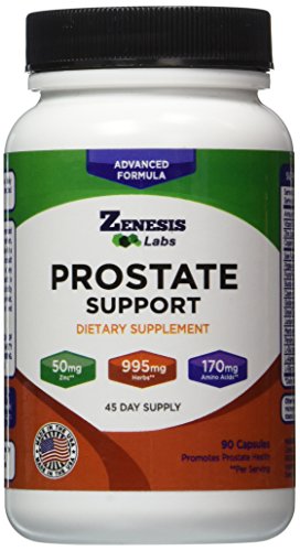 Suplemento de salud de la próstata y Saw Palmetto - 90 cápsulas - con Zinc, cobre, semilla de calabaza, raíz de bardana, aminoácidos y otros extractos - 45 día fuente