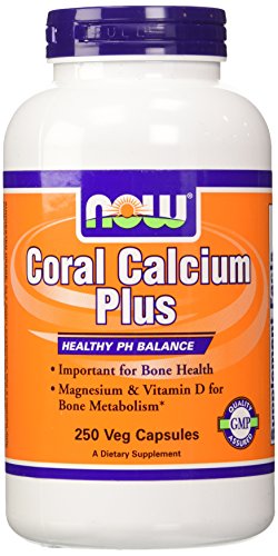 AHORA alimentos calcio de Coral Plus, 250 cápsulas