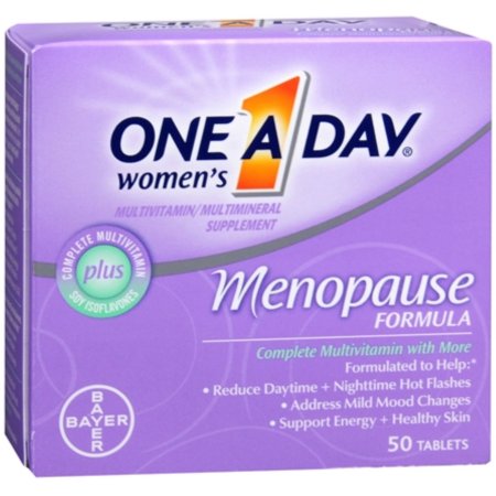 One-A-Day La menopausia fórmula completa de multivitaminas 50 tabletas Mujeres (paquete de 6)