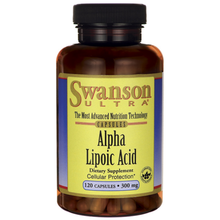 Swanson ácido alfa lipoico 300 mg 120 Caps