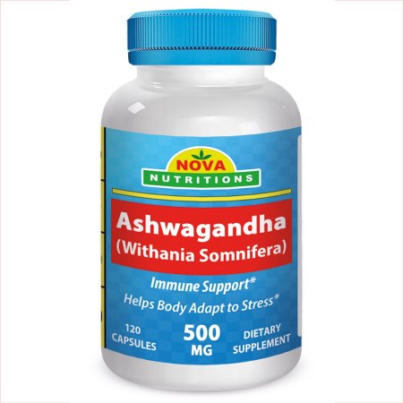 Nova Nutritions Ashwagandha 500 mg 120 Cápsulas