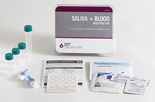 13 la hormona completa mujer perfil II Kit de prueba casera (Saliva: Cx4; Sangre: E2, Pg, T, DS, SHBG, TSH, fT3, fT4, TPO)-funcionario de revisión médica (MRO) incluye resultados &amp; prepago muestra volver envío