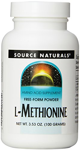 Source Naturals L-metionina, polvo, 100 gramos