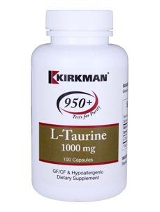 Kirkman Labs - L-taurina 1000 mg 100 cáps