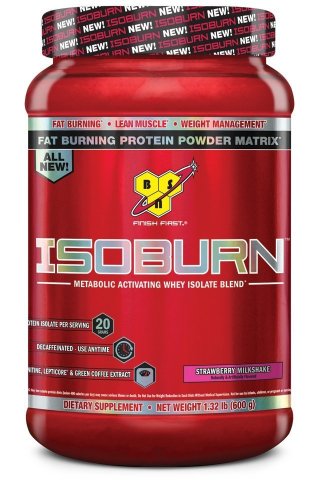 Isoburn proteína de BSN, batido fresa 20 porciones