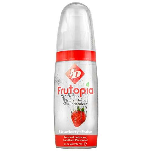 Frutopia ID con sabor a fresa, lubricante, 3,4 onzas