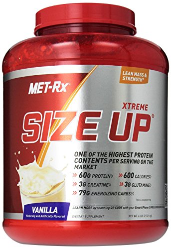 MET-Rx Xtreme tamaño dieta suplemento, vainilla, 6 libras