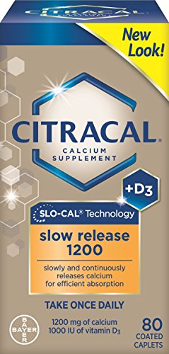 Citracal con liberación lenta de calcio D 1200, 80-Conde