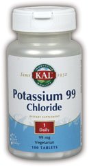 Cloruro de potasio 99 mg 99 Kal 100 Tabs