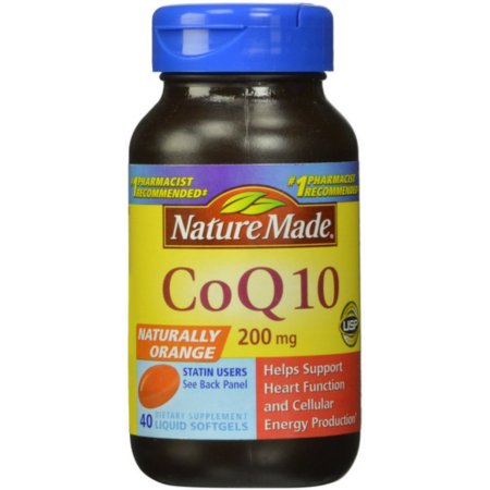 Nature Made CoQ10 200 mg Liquid Softgels 40 Caps 6 Frascos