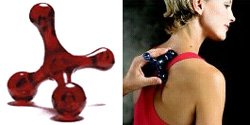 Rojo Original Jacknobber II muscular masaje herramienta