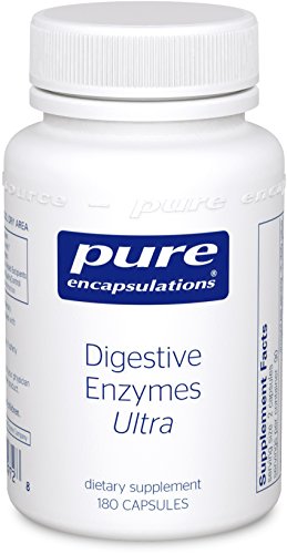 Puros encapsulados - enzimas digestivas Ultra 180 VegiCaps [salud y belleza]