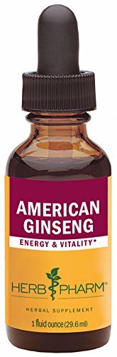 Pharm hierba certificada orgánica Ginseng americano extracto - 1 onza