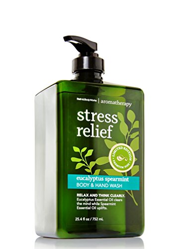 Baño y cuerpo funciona eucalipto menta verde lavado y jabón--2 en lavado a 1 mano + Body Wash - aromaterapia estrés socorro Limited Edition Premium XL gran tamaño 25,4 oz!