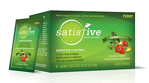 F1RST ® SatisFIVE ® - Control de apetito - hasta cinco horas de la plenitud