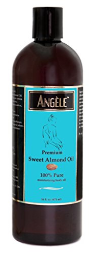 Angele de la aceite de almendra dulce -100% puro Natural-16 Oz.