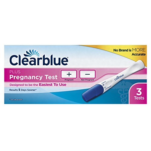 Plus de ClearBlue Plus prueba de embarazo, cuenta 3