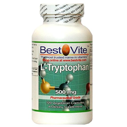 L-triptófano 500mg (120 cápsulas vegetarianas)