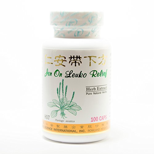 LEUKO alivio dietéticos suplemento 500mg 100 cápsulas (colmillo del Xia del Dai) 100% hierbas naturales