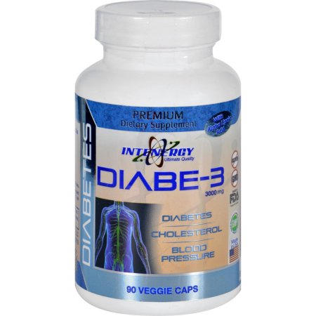 Intenergy Diabe-3 - con ácido alfa lipoico - 90 cápsulas vegetarianas - (Pack de 2)