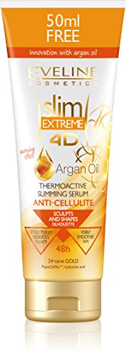 Eveline cosméticos Slim Extreme 4d Argan Aceite termo adelgazamiento celulitis suero