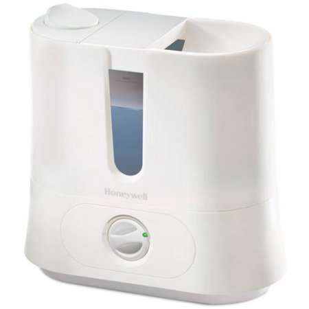 Honeywell fáciles de cuidar extraíble Top Rellena humidificador ultrasónico, Blanco, HUL570W