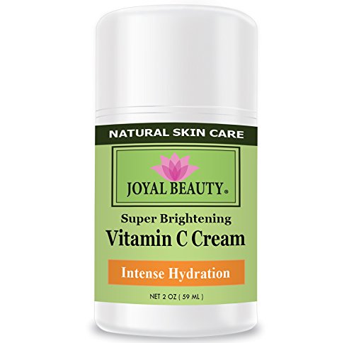 Mejor crema de vitamina C por Joyal belleza-rico en vitaminas C, E, A, B5. Piel herbal Healer para parche seco, arrugas, acné, Eczema. Mejor hidratación intensa crema hidratante para nutrir y suavizar la piel.