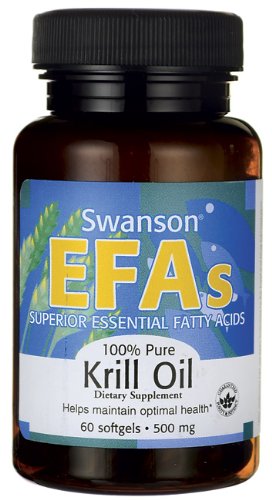 60 cápsulas de 500 mg de aceite de Krill puro 100%