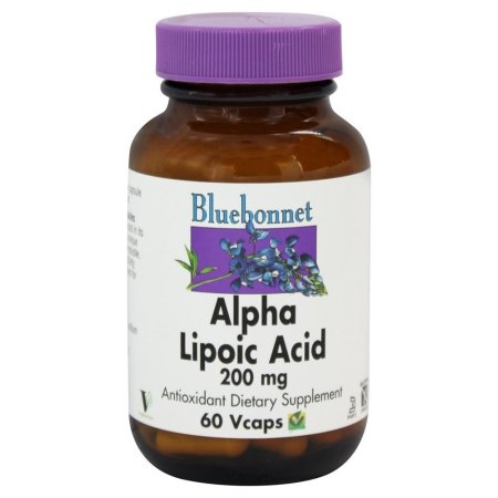 Bluebonnet Nutrition - ácido alfa lipoico 200 mg. - 60 cápsulas vegetales