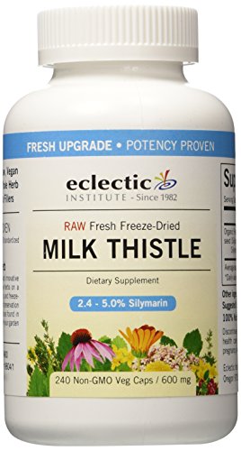 Institución ecléctica leche Thistle 600Mg 240 Caps