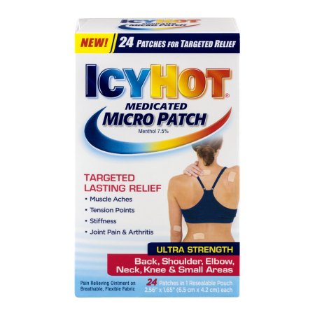 Icy Hot medicado microparche Ultra Fuerte - 24 CT